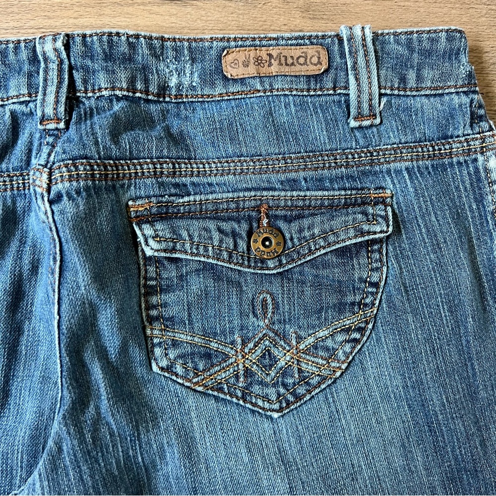 6/$25 Mudd Blue Flare & Wide Leg Jeans - Picture 8 of 9